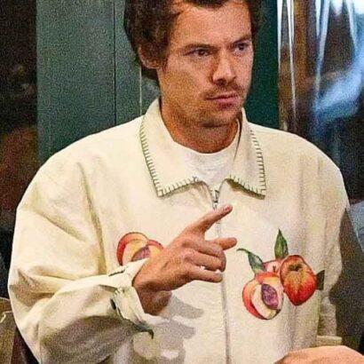 Don’t Worry Darling 2022 Harry Styles Peach Jacket