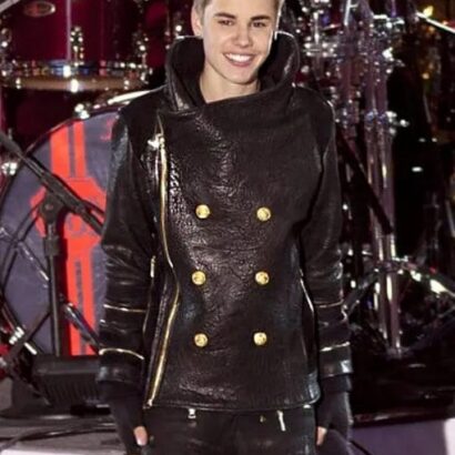 Justin Bieber Christmas Concert Leather Jacket