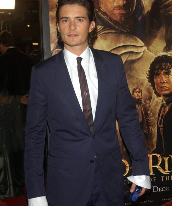 The Lord of the Rings The Return of the King Orlando Bloom Blue Coat