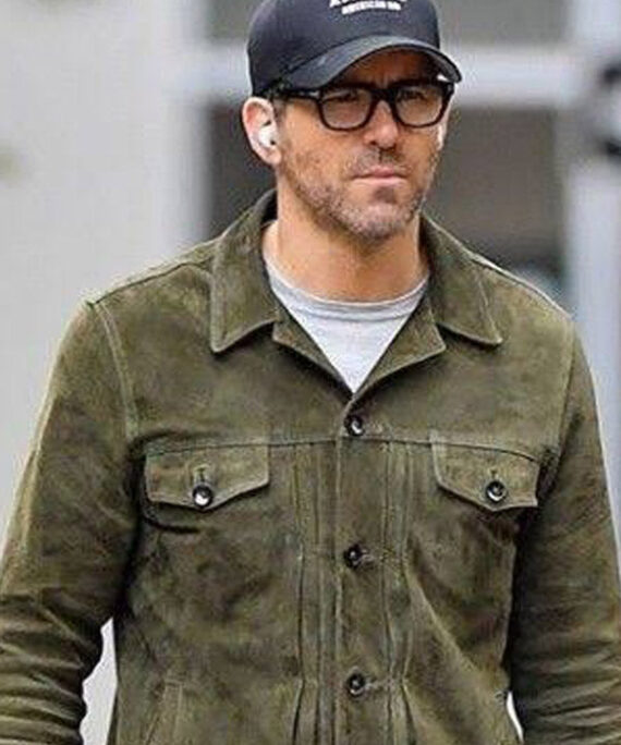 Welcome to Wrexham Ryan Reynolds Green Jacket