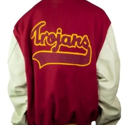 USC Trojans Cardinal Varsity Jacket