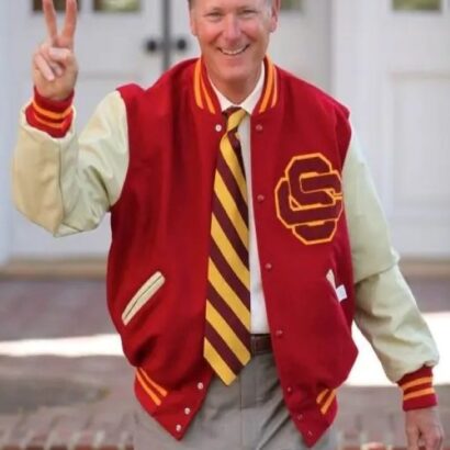 USC Trojans Cardinal Varsity Jacket