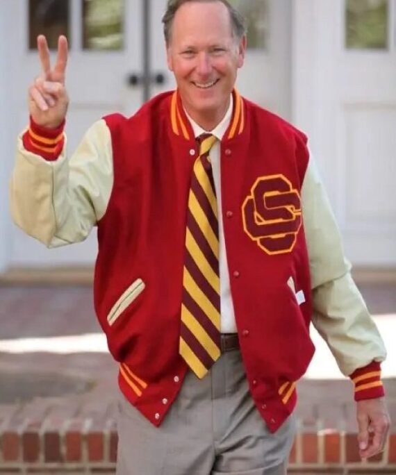 USC Trojans Cardinal Varsity Jacket