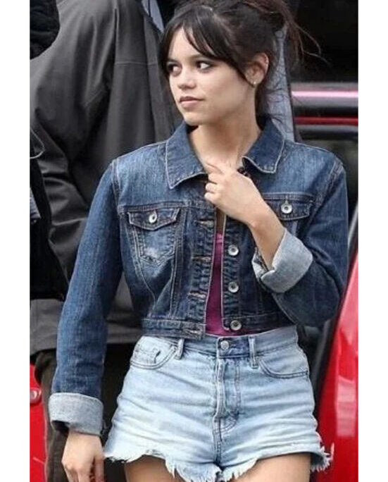 Finestkind 2023 Jenna Ortega Denim Jacket