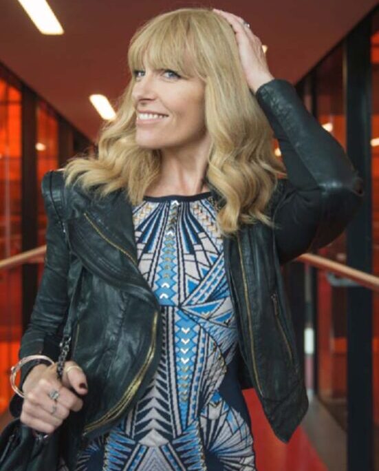 Mafia Mamma Toni Collette Black Leather Jacket