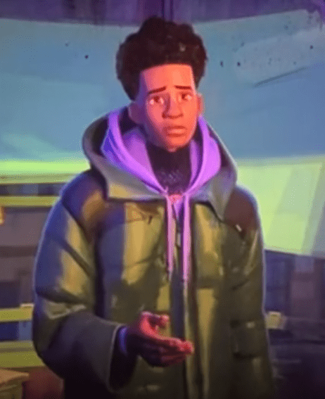 Spider-Man: Across The Spider-Verse Miles Morales Puffer Jacket