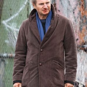 Liam Neeson A Walk Among the Tombstones Corduroy Coat