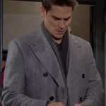 The Young and The Restless Adam Newman Grey Coat