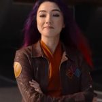 Ahsoka 2023 Natasha Liu Bordizzo Brown Leather Jacket