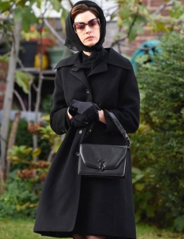 Armageddon Time 2022 Anne Hathaway Black Coat