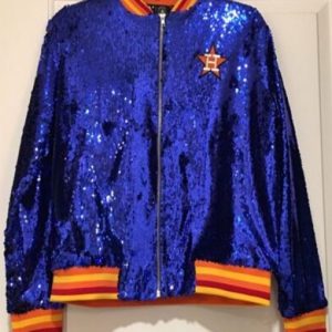 Astros Sequin Jacket