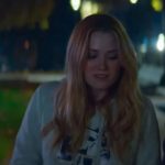 Virginia Gardner Beautifull Disaster 2023 Grey Hoodie