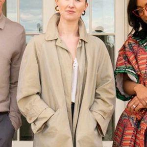 Chloe 2022 Erin Doherty Trench Coat