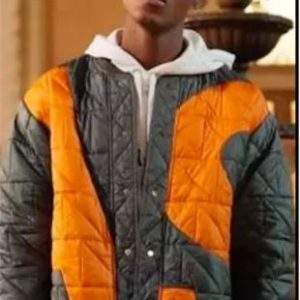 JABARI BANKS BEL-AIR QUILTED BOMBER JACKET