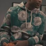 Bel-Air S02 Stevonte Hart Green Floral Hoodie