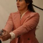 Big Sky S03 Jamie-Lynn Sigler Pink Blazer