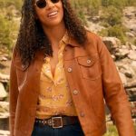 Big Sky S03 Kylie Bunbury Leather Jacket