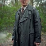 Brian Gleeson Peaky Blinders Black Leather Trench Coat