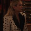 Camille Razat Emily In Paris Season 3 White Studded Blazer