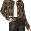 Camryn Grimes The Young and The Restless Gold and Green Metallic Jacket