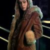 Lenora Vulvokov Russian Doll Season 2 Shearling Coat