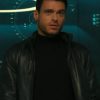 Citadel Richard Madden Black Leather Jacket