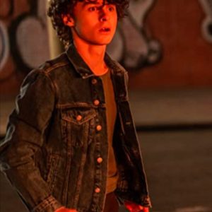 City On Fire Wyatt Oleff Denim Jacket