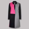 Emily in Paris Emily Cooper Color Block Coat