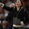 Dawn Staley Louis Vuitton Black Tracksuit