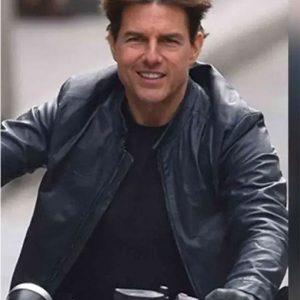 Tom Cruise Mission: Impossible Dead Reckoning Part One Leather Jacket