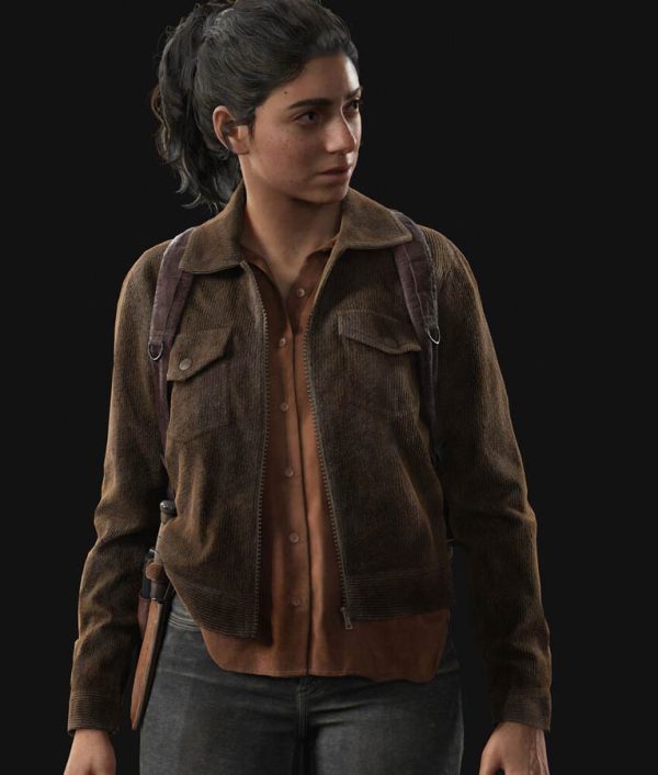 The Last Of Us Part II Dina Shirt Style Brown Jacket