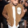 Drake Brown Varsity Style Bomber Jacket