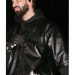 Drake Hard Feelings Harder Dick Leather Jacket