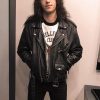 Stranger Things Joseph Quinn Biker Leather Jacket