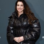 Eileen 2023 Anne Hathaway Black Puffer Jacket