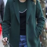 Elizabeth Lail You Green Trench Coat