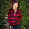 Ellie The Last Of Us Part II Flannel Hoodie