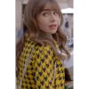 Lily Collins Emily in Paris S03 Yellow Blazer