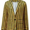 Emily in Paris S03 Emily Cooper Yellow Plaid Blazer