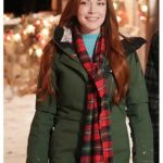 Falling for Christmas Lindsay Lohan Green Jacket