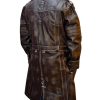 Fallout 4 Elder Distress Maxson Brown Leather Coat