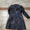 Gloria Abbott The Young and The Restless Metallic Feather Print Coat