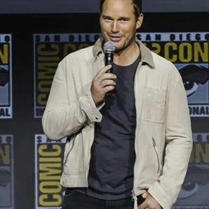 Guardians of the Galaxy Vol. 3 Chris Pratt Beige Jacket