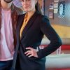 Erin Cahill Hearts in the Game Black Blazer