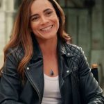 Alice Braga Hypnotic 2023 Black Leather Jacket