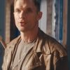 I Used To Be Famous 2022 Ed Skrein Brown Leather Jacket