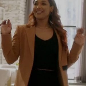 The Flash Candice Patton Camel Blazer