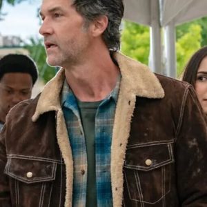 Jefferson Brown The Way Home S01 Brown Leather Jacket