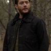 Jensen Ackles Big Sky S03 Black Fur Collar Jacket