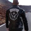 Johnny GTA The Lost MC Black Leather Jacket